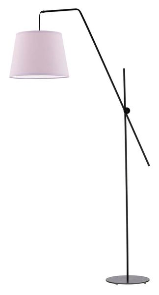 Czarna lampa stojąca na wysięgniku do czytania VIGO zdjęcie 11