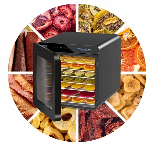 SUSZARKA SPOŻYWCZA DO GRZYBÓW WARZYW OWOCÓW DEHYDRATOR 600W 7 POZIOMÓW na Arena.pl
