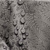 Obrus Plamoodporny GAIA 140x280 Owal kakaowy AmeliaHome