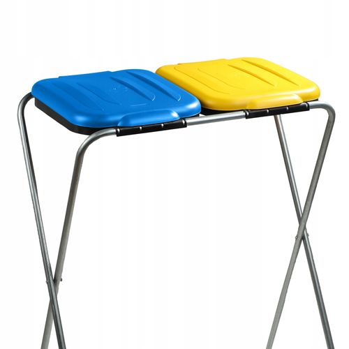 KADAX Stojak Na Worki Do Segregacji Śmieci 2x120L na Arena.pl