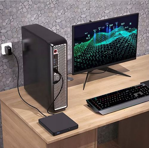 NAPĘD ZEWNĘTRZNY CD-R DVD USB Nagrywarka Do Laptopa PC Odtwarzacz Przenośny na Arena.pl