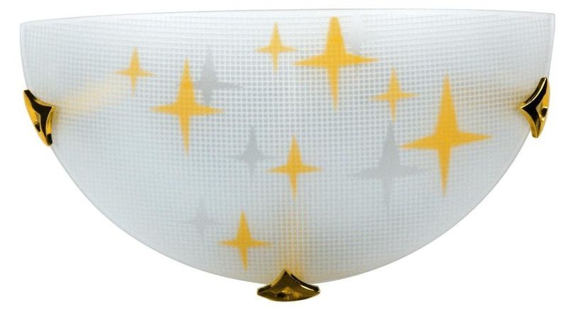 Stars plaf 1/2 1x60W E27 ambra zdjęcie 1