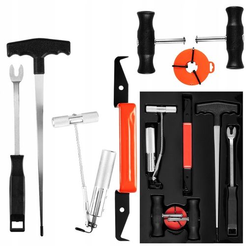 NEO ZESTAW W WALIZCE DO WYCINANIA DEMONTAŻU SZYB SAMOCHODOWYCH 7EL. 11-819 na Arena.pl