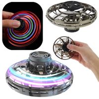 Latający Spinner Świecący Bumerang Mini Dron UFO LED dla Dzieci Świeci