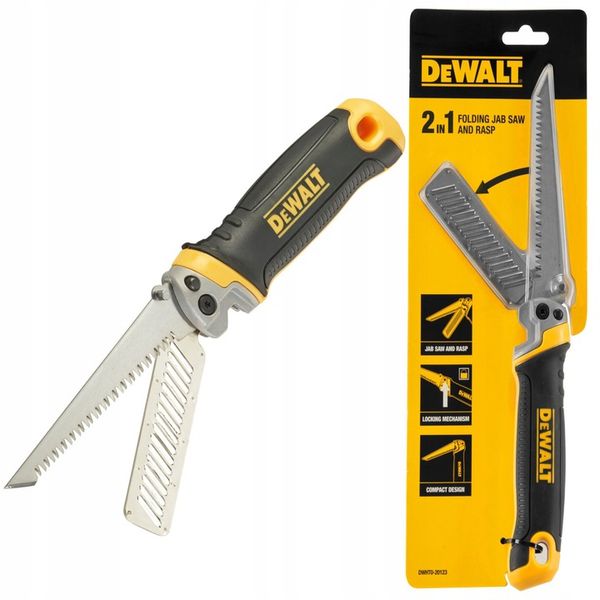 DEWALT SKŁADANA PIŁA ZĘBATA DO PŁYT KARTONOWO GIPSOWYCH TARNIK DWHT0-20123 zdjęcie 1