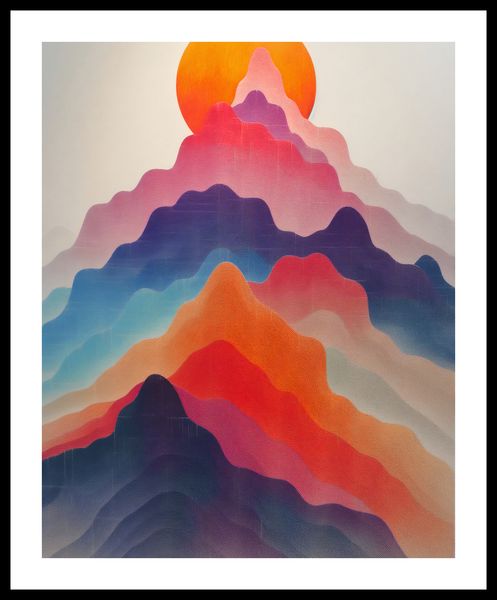 Plakat 40x50cm Gama Gór zdjęcie 3