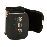 Ciśnieniomierz nadgarstkowy elektroniczny lcd etui dźwięk usb