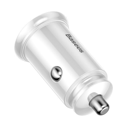 Ładowarka Samochodowa Baseus Circular 2Xusb Qc3.0 5A 30W (Biała) na Arena.pl