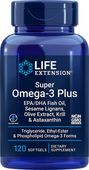 LIFE EXTENSION Super Omega-3 Plus EPA/DHA z Lignanami Sezamowymi, Ekstrakte