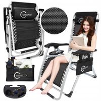 LEZAK NA PLAZE OGRODOWY KEMPINGOWY ROZKLADANY KRZESLO TURYSTYCZNE SKLADANE