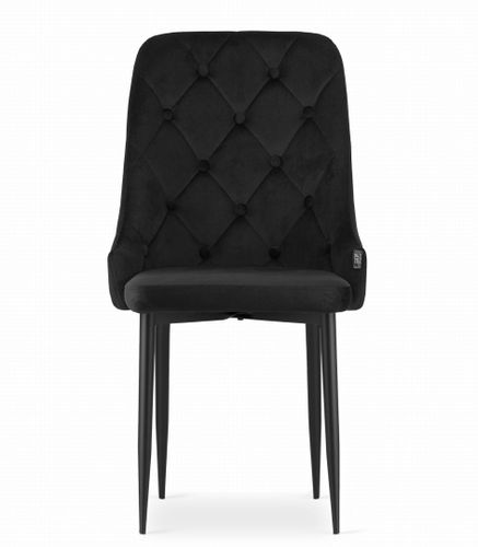 Krzesło CAPRI - czarne x 4 na Arena.pl