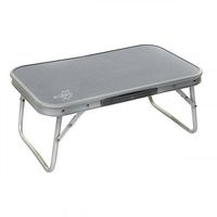 LEKKI I WYTRZYMAŁY STOLIK TURYSTYCZNY ALUMINIUM MDF 34X56CM