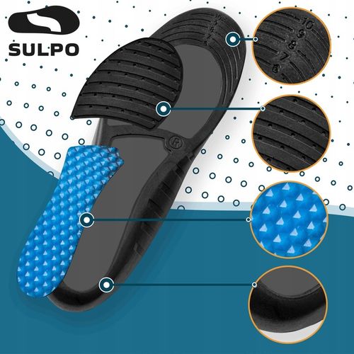 Wkładki do butów roboczych BHP praca fizyczna zmęczone bolące stopy na Arena.pl