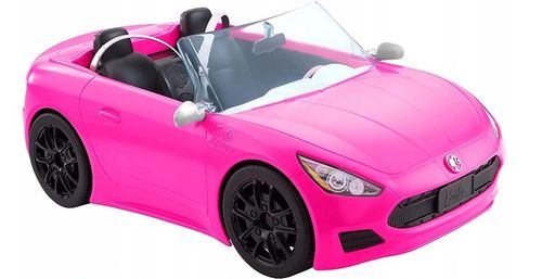 BARBIE AUTO RÓŻOWY KABRIOLET SAMOCHÓD DLA LALEK na Arena.pl
