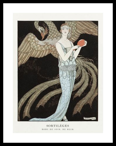 Plakat 30x40cm Sortilèges, Barbier Vintage do Salonu na Arena.pl