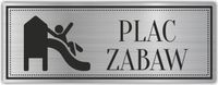Tabliczka Grawerowana PLAC SALA ZABAW BAWIALNIA