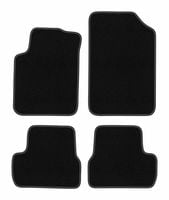 Dywaniki welurowe BASIC czarne Citroen C3 I 2002-2009 hatchback