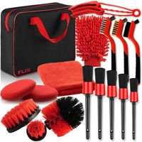 ZESTAW DO DETAILINGU CZYSZCZENIA AUTA SZCZOTKI SAMOCHODOWE DETAILING