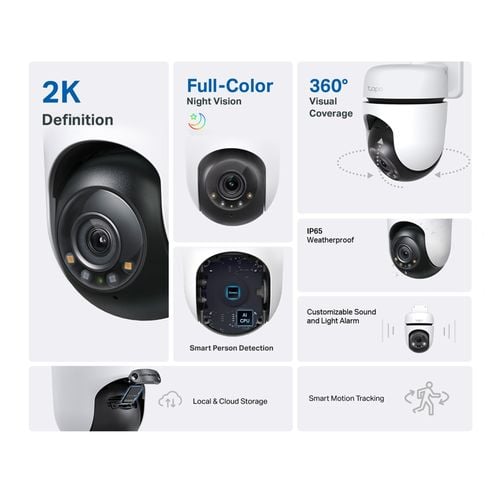 TP-LINK Tapo C510W Outdoor Pan/Tilt Security Wi-Fi Camera na Arena.pl