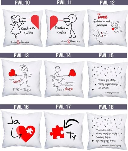 FOTO PODUSZKA WALENTYNKI 2019 dla ukochanej HIT! na Arena.pl
