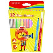 flamastry keyroad fiber marker 12 kol. 7681
