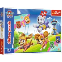 Puzzle 100 Glitter Błyszczące psiaki TREFL