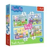 puzzle 4w1 wspomnienia z wakacji świnkapeppa 34359