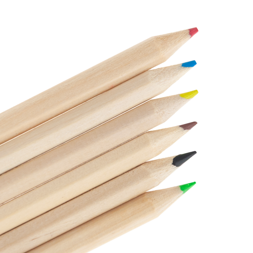 Kredki Ołówkowe 6Szt Gadżety Reklamowe Nadruk Gratis na Arena.pl