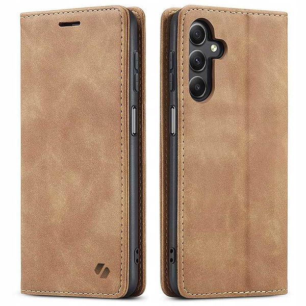 Spacecase Wallet Galaxy A35 5G Light Brown zdjęcie 3