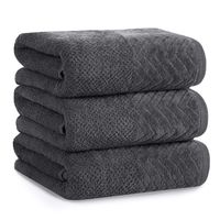 Ręcznik bawełniany 30X50 cm grafitowy bordiura