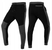 SPODNIE DRESOWE COMFORT SZARO-CZARNE ROZ M 81-283-M NEO