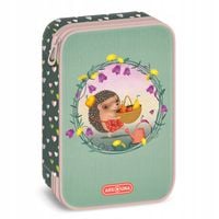 APPLE PIE Hedgehog Jeż jeżyk piórnik 4 ścianki duży pojemny wyjątkowy