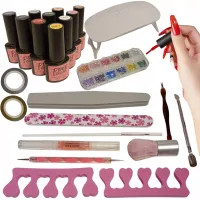 DLA DZIECI Z AKCESORIAMI ZESTAW DO PAZNOKCI