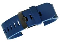 pasek silikonowy granatowo-czarny u15-20-2