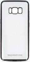 MIĘKKIE SILIKONOWE ETUI PLECKI DO SAMSUNG GALAXY S8 TRUSSARDI BLACK FRAME