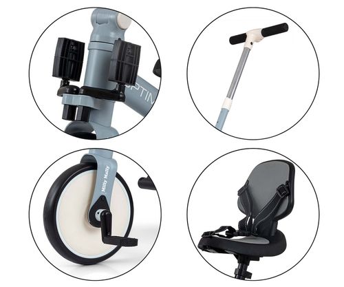 MILLY MALLY 6266 Rowerek 5w1 OPTIMUS MAX denim na Arena.pl