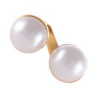 Pierścionek z podwójną perłą z kolekcji Afrodyta Pearls