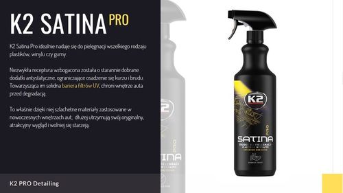 K2 SATINA PRO dressing kokpit mat 1L ENERGY FRUIT na Arena.pl