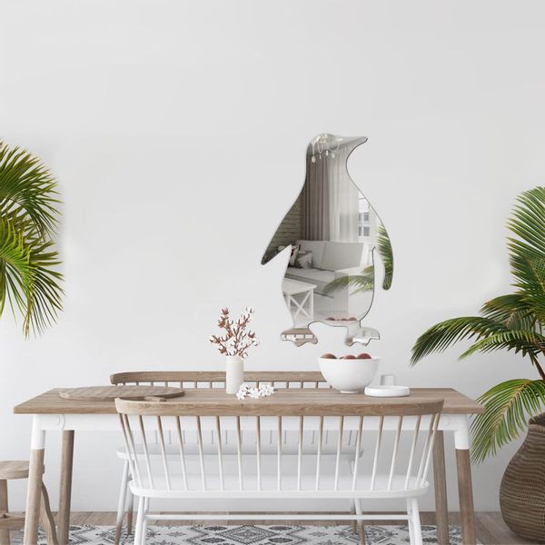 Dekoracyjne Lustro Akrylowe pingwin zdjęcie 2