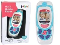 Dziecięcy Edukacyjny Telefon Komórkowy Melodia Niebieski