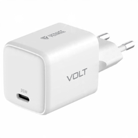 SZYBKA Ładowarka sieciowa zasilacz YENKEE GaN VOLT USB-C 35W 3A PD3.0 QC4