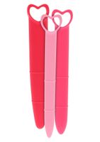 dilatatory waginalne silikonowe mae b różowe 3 szt 21 cm