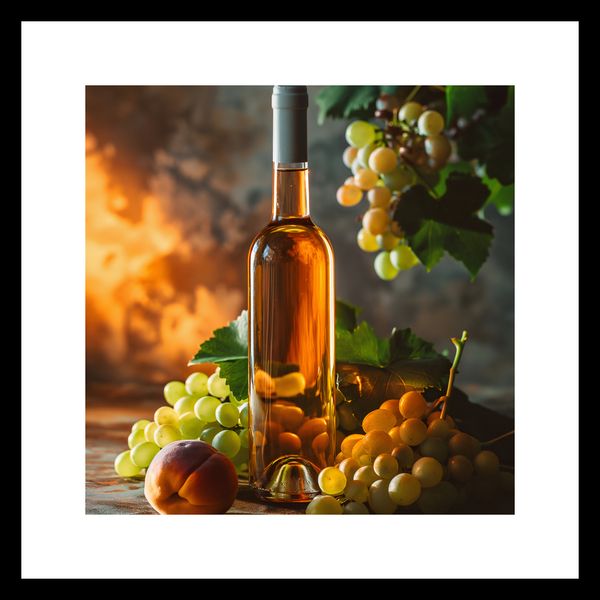 Plakat 20x20cm Bursztynowe Wino zdjęcie 3