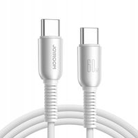 2 x Kabel USB-C - USB-C Joyroom S-A51 60W 1.2m szary