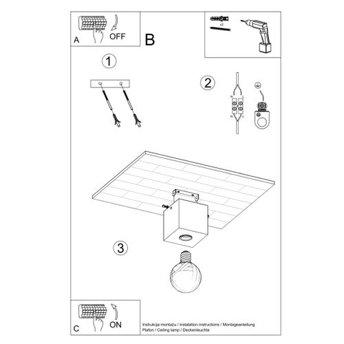 Plafon ARIZ naturalne drewno na Arena.pl