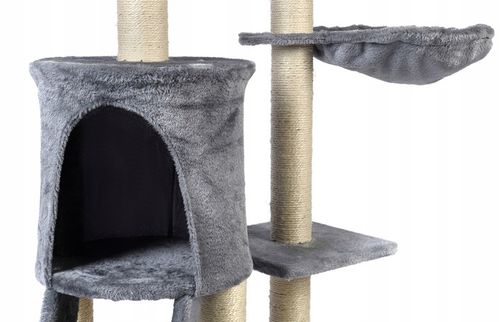 DRAPAK DLA KOTA DOMEK LEGOWISKO SŁUPEK Z ZABAWKAMI na Arena.pl