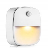 BEZPRZEWODOWA LAMPKA NOCNA SCHODOWA 3 LED Z CZUJNIKIEM RUCHU PIR NA BATERIE