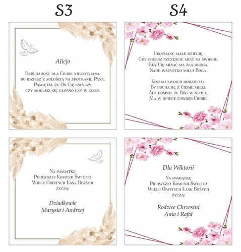 Pamiątka Pierwszej Komunii Świętej pudełko prezent kartka komunia na Arena.pl