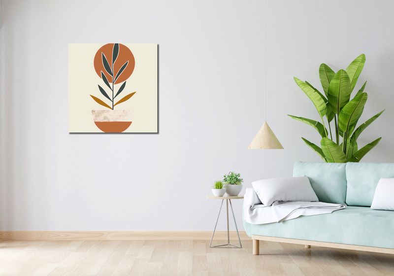 Obraz 70x70cm Ograniczna Symetria zdjęcie 2
