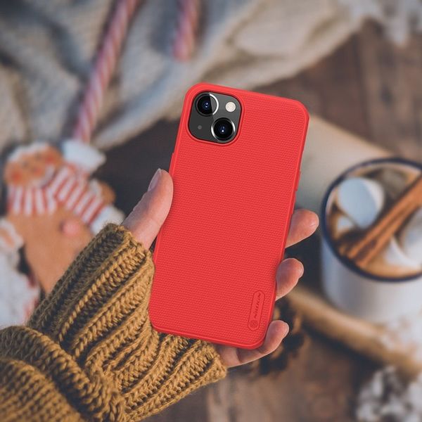 Nillkin Super Frosted Shield Pro - Etui Apple iPhone 13 (Red) zdjęcie 11